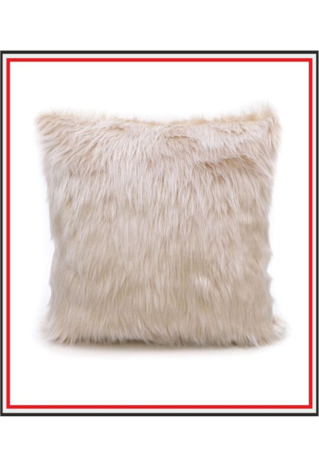 Peluş Kırlent Kılıfı - Kemik